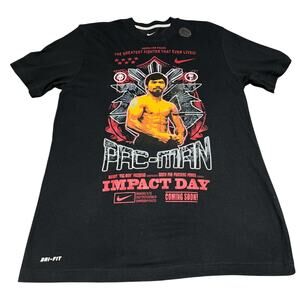 NWT NIKE Dri-Fit Manny Pacman Pacquiao T-Shirt Boxing Impact Day Men's SZ MEDIUM